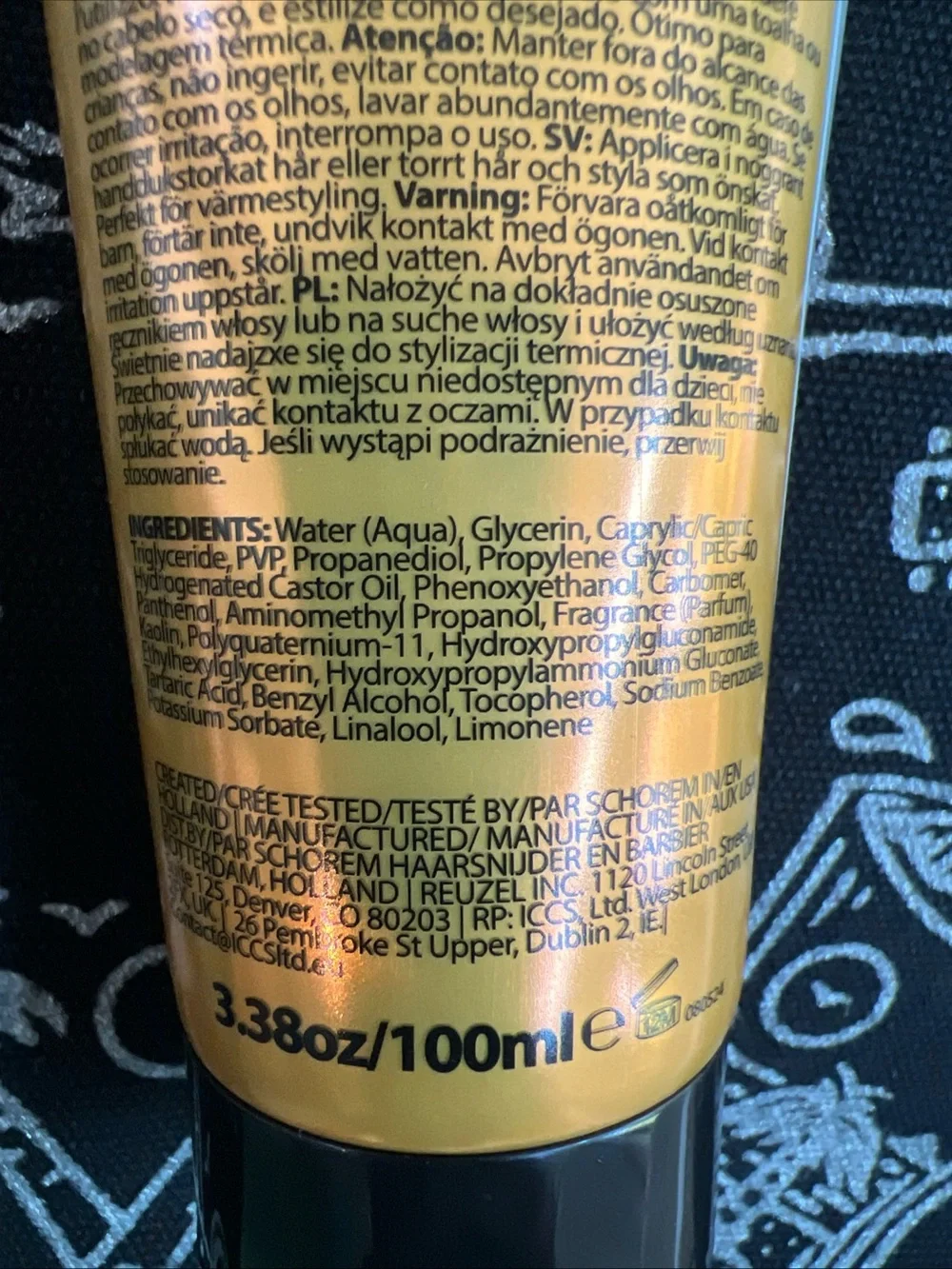 NEW Reuzel Grooming Tonic Texture Cream for men + reusable Reuzel tote bag